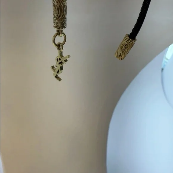 Yves Saint Laurent Gold Statement Necklace